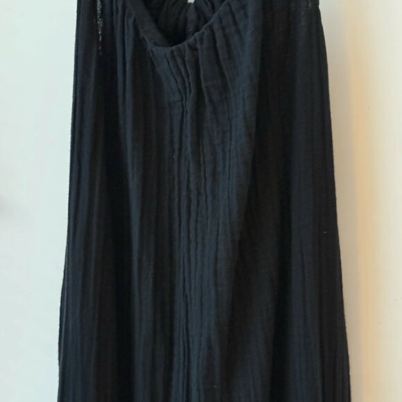 Old Navy Linen Maxi Skirt Womens XS Khaki Beige Drawstring Waist New - Picture 10 of 11